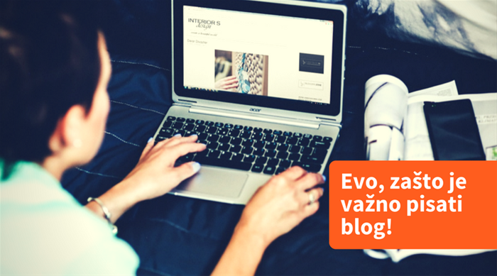 Evo zašto je važno pisati blog!