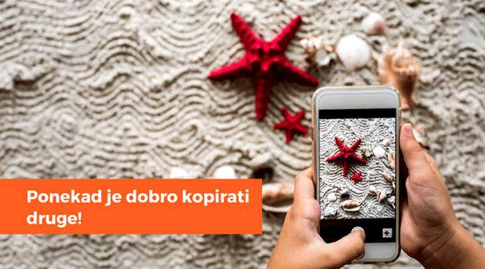 Ponekad je dobro kopirati druge!